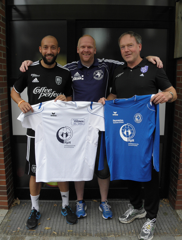 Andreas Spann (VfL), Uli Olschewski, Dr. Axel Kreutzer (HpH/VfL)