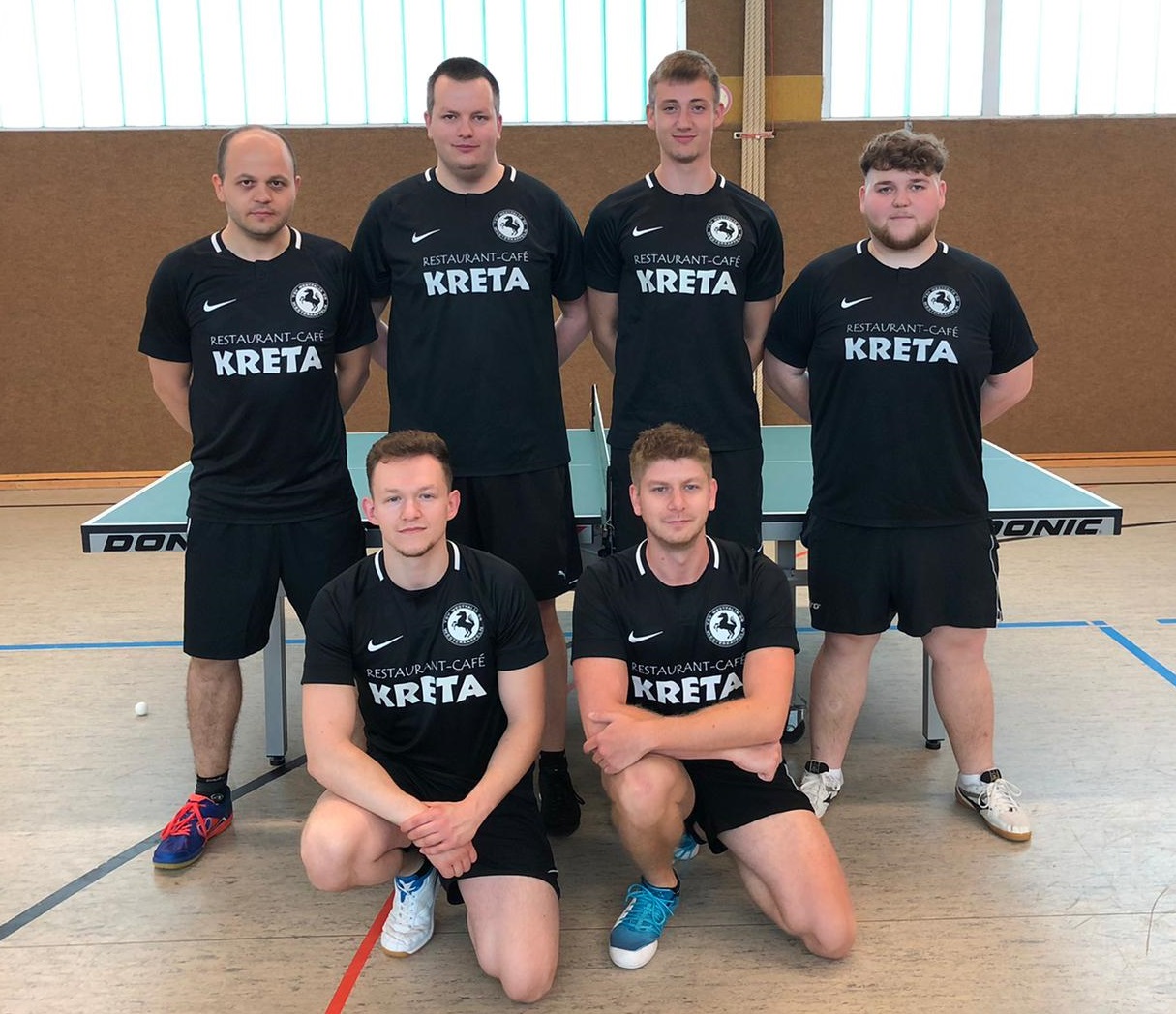 Kai Dau, Philip Simon, Finn-Luca Moser, Sergej Schwebel, Philip Laumeier und Philip Wilmshöfer wiesen den ostwestfälischen Landesligisten Post SV Gütersloh in die Schranken.