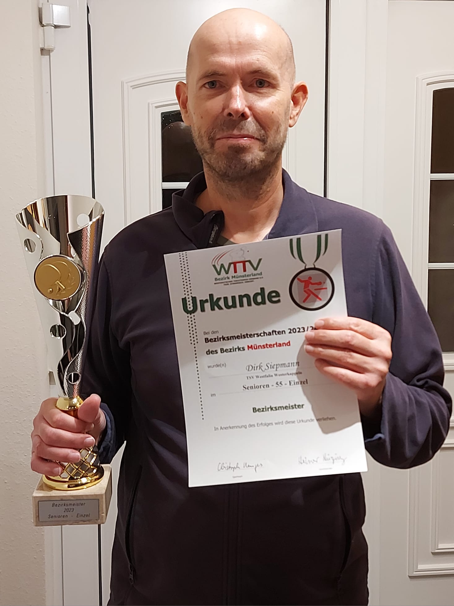 TT: Starke Ergebnisse bei den Bezirksmeisterschaften in Greven am 14./15.10.2023