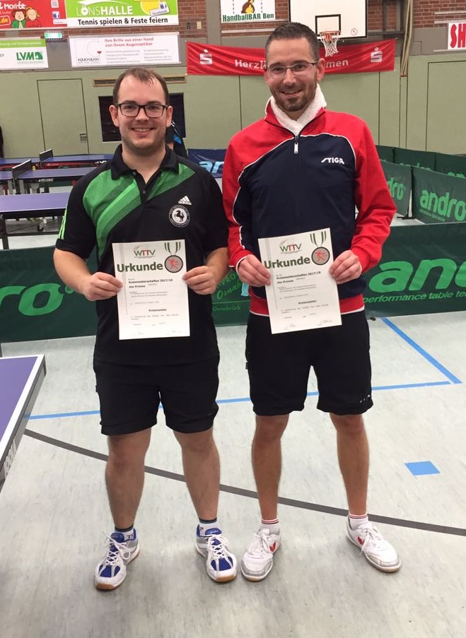 Erik Moldenhauer und Sascha Mochner räumten in der Herren-C-Klasse alles ab.